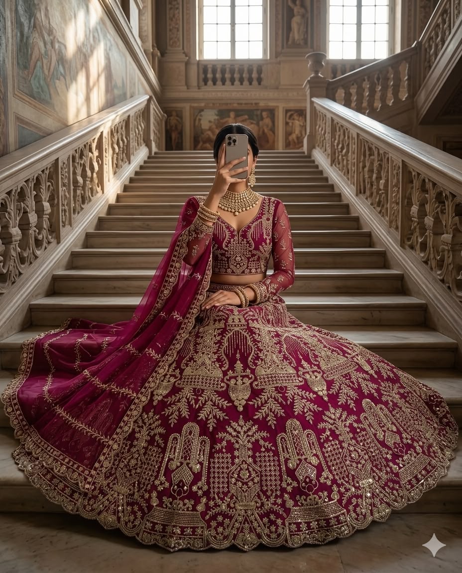 Dusty Rose Bridal Lehenga Choli Set, Heavy Embroidered Wedding Lehenga, Designer Indian Bridal Outfit, Luxury Pink Lehenga with Dupatta