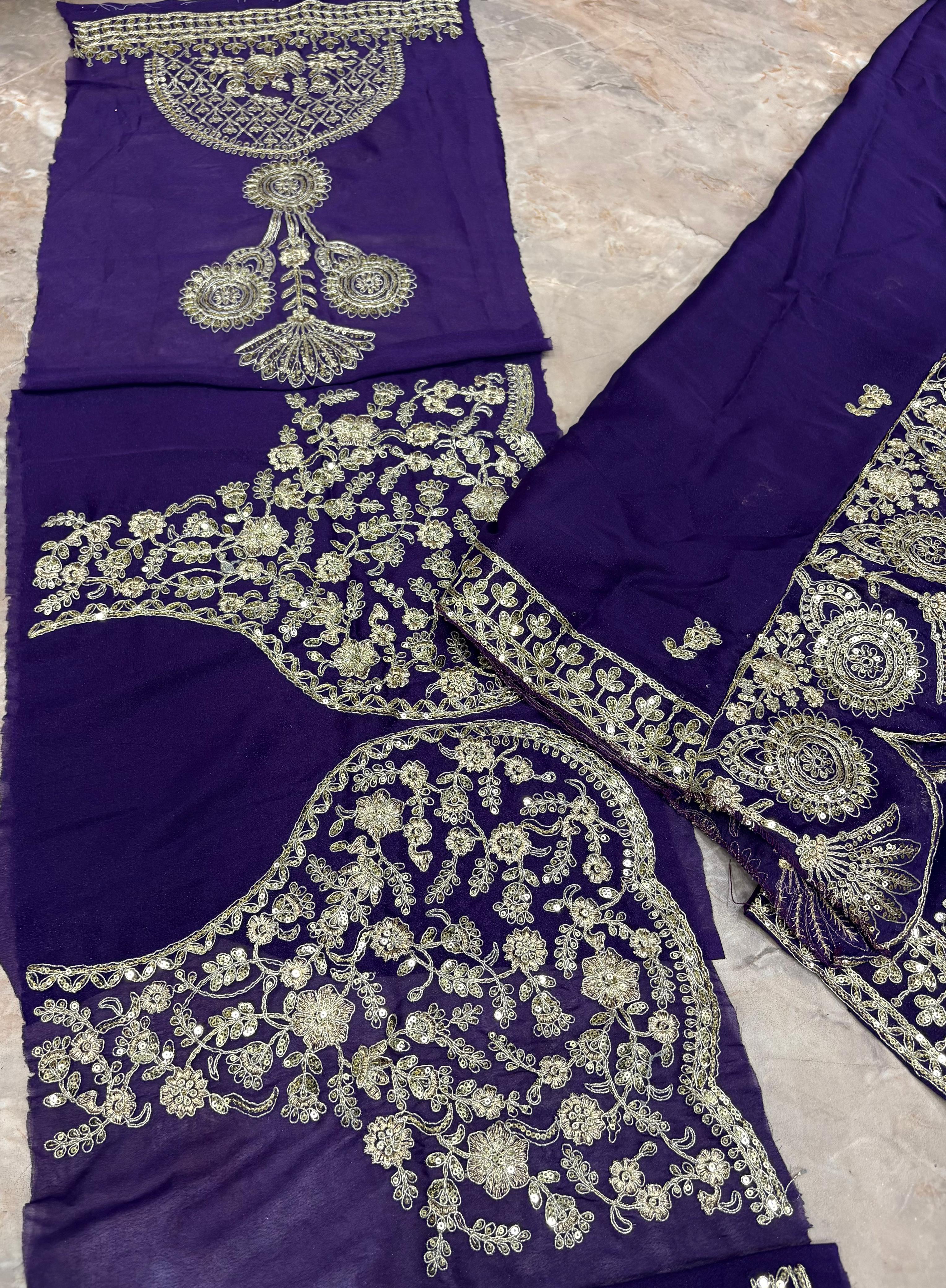 Royal Purple Bridal Lehenga Choli Set, Heavy Zari Embroidered Wedding Lehenga, Designer Indian Bridal Outfit, Reception Wear Lehenga with Dupatta