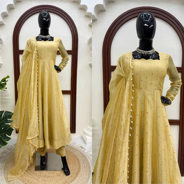mustard yellow set