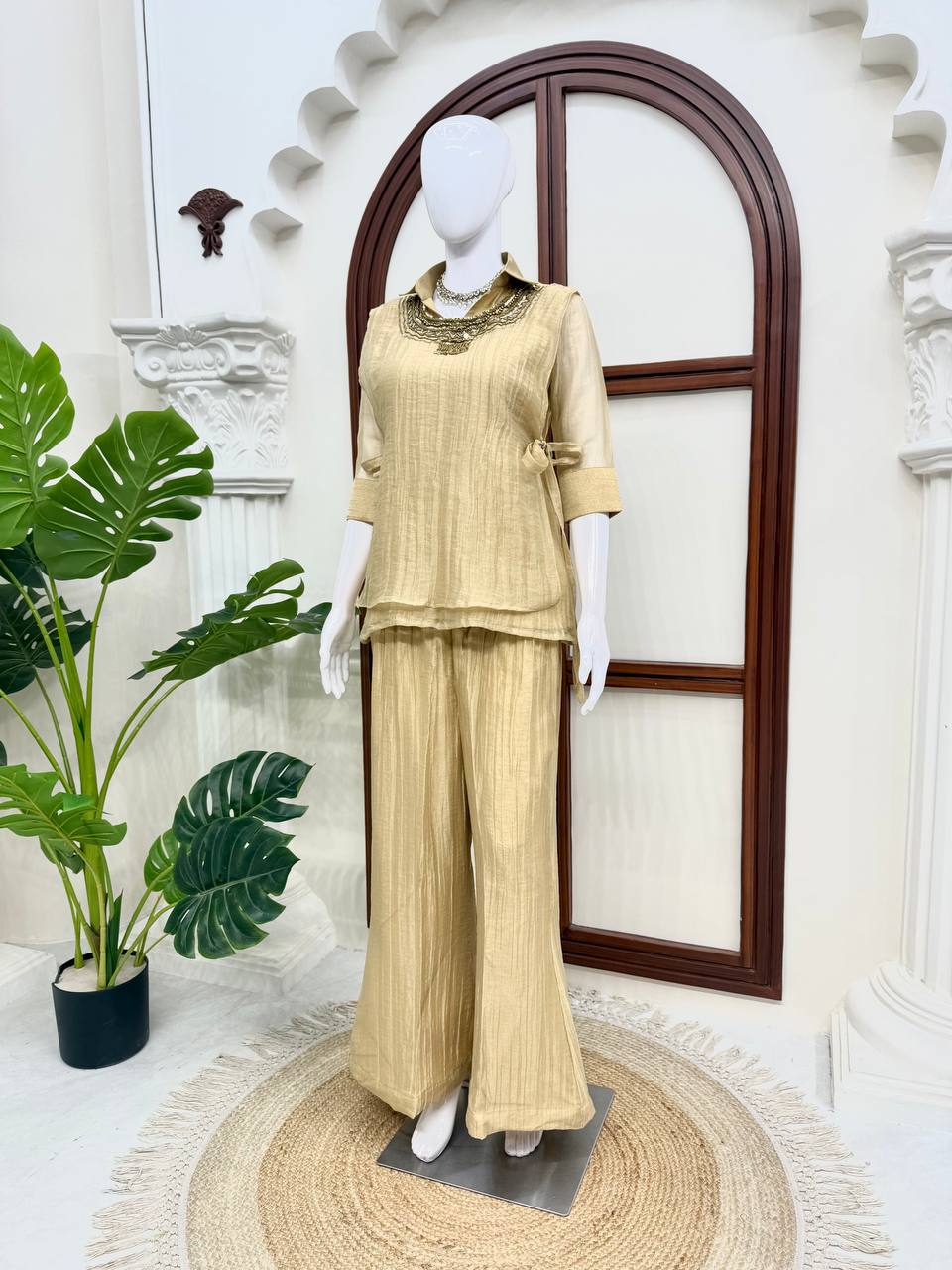 Yellow Festive Kurta Set