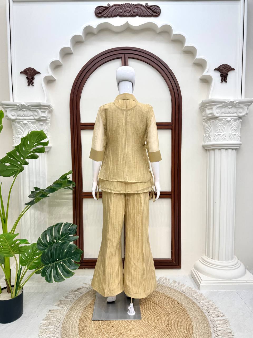 Women Yellow Ethnic Set