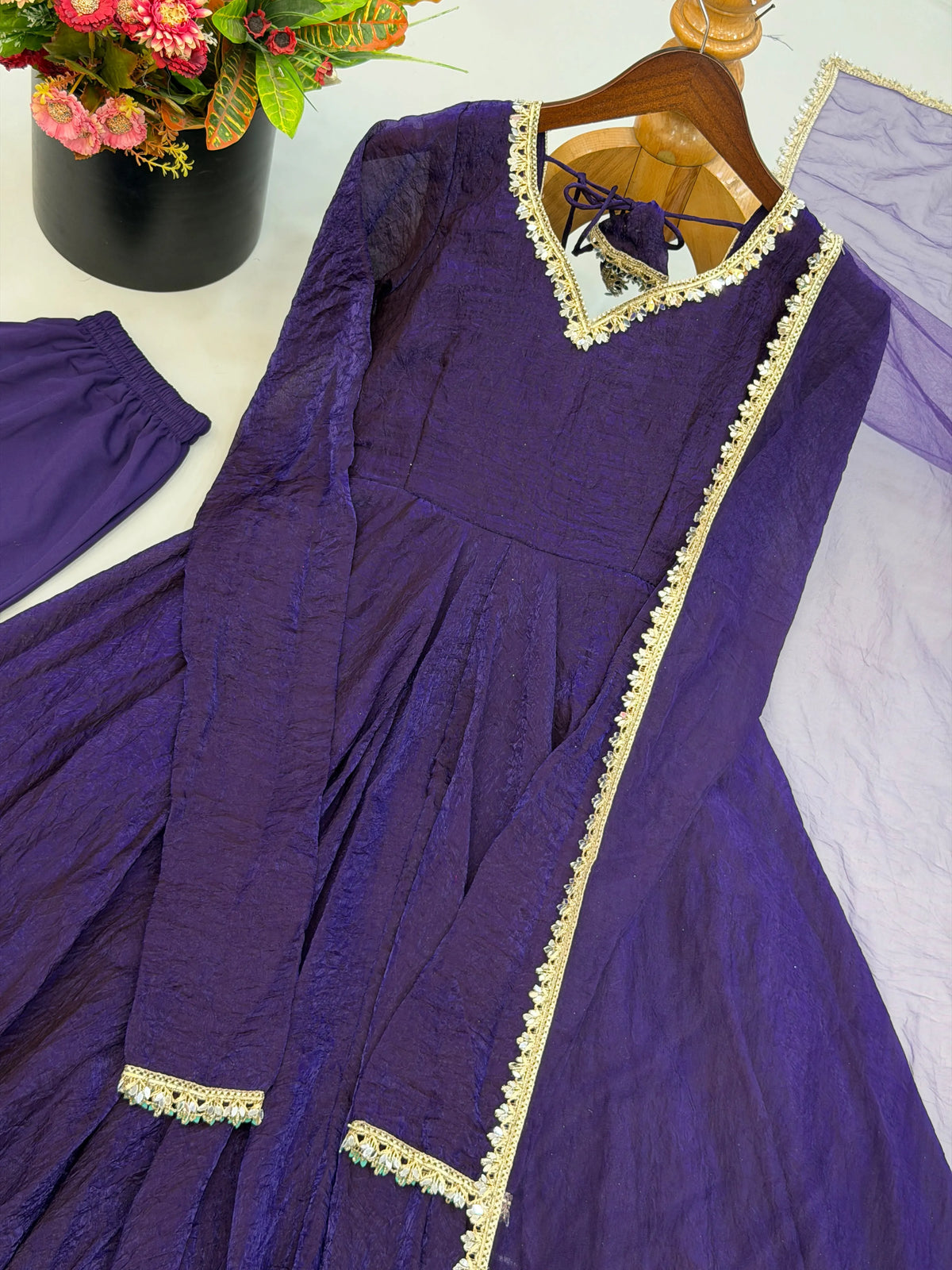 purple crush suit women